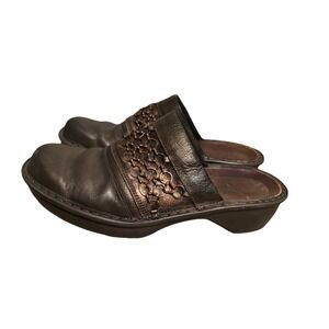 NAOT Women's 42 US 10/11 Leather Mules Clogs Comfort Shoes Recovery Walking
